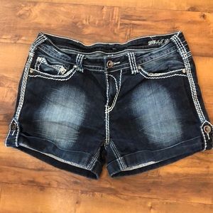 Cowgirl Tough Jean Shorts